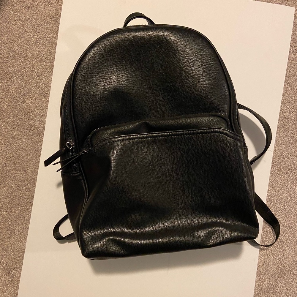 Vegan Leather Backpack